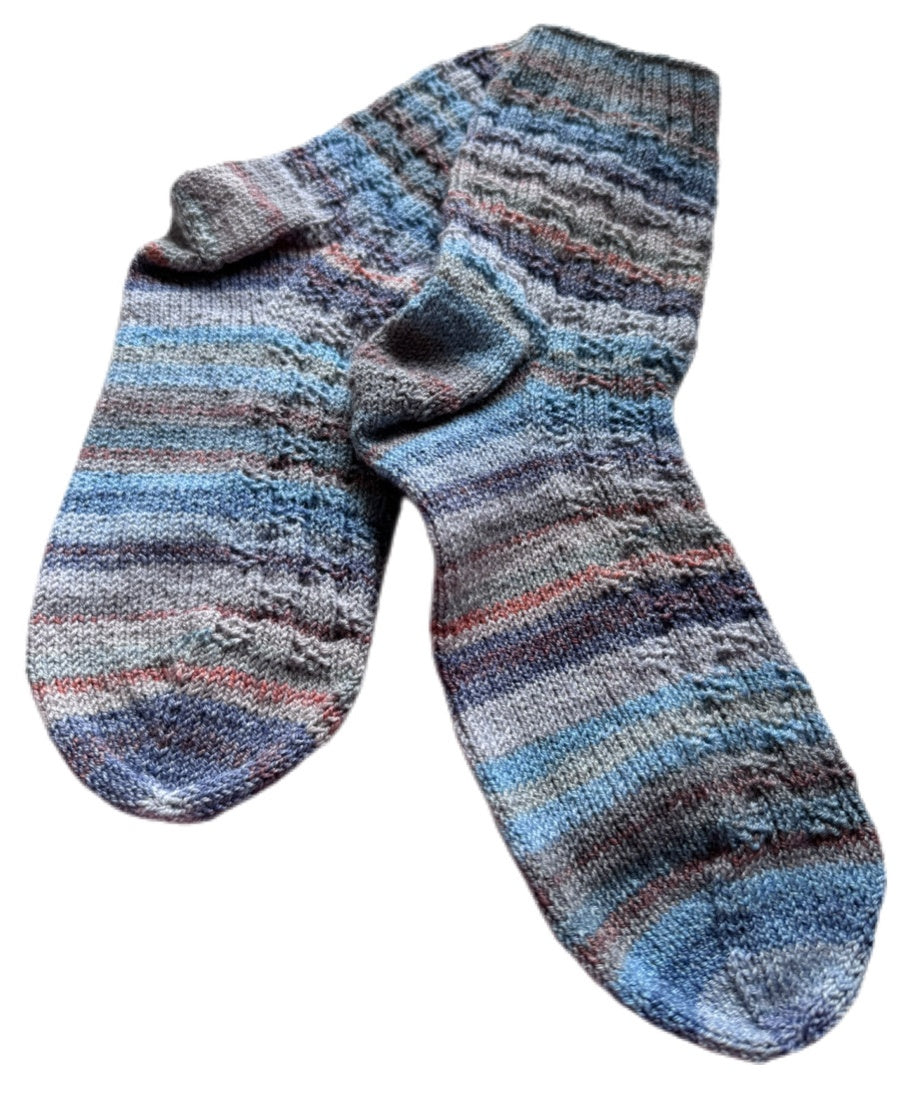 Socken Grösse 34/35 -handgestrickt- (01/226)