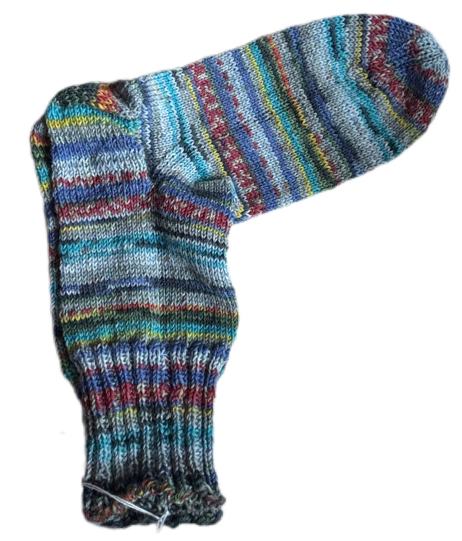 Socken Grösse 41/42 -handgestrickt- (01/253)