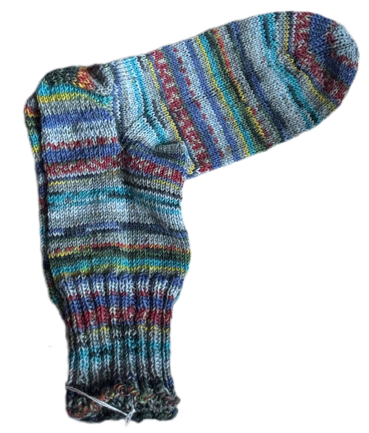Socken Grösse 41/42 -handgestrickt- (01/253)