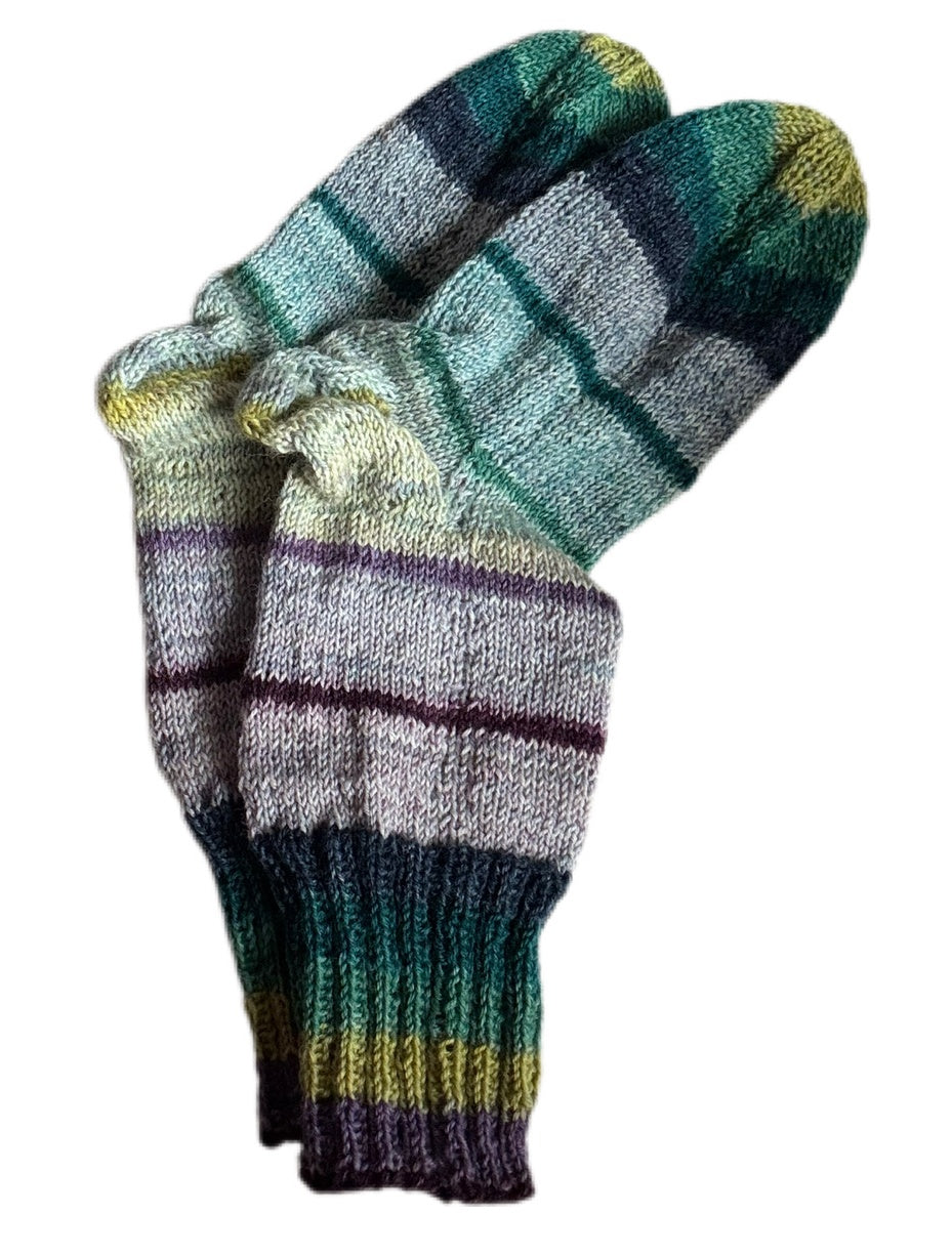 Socken Grösse 39/40 -handgestrickt- (01/261)